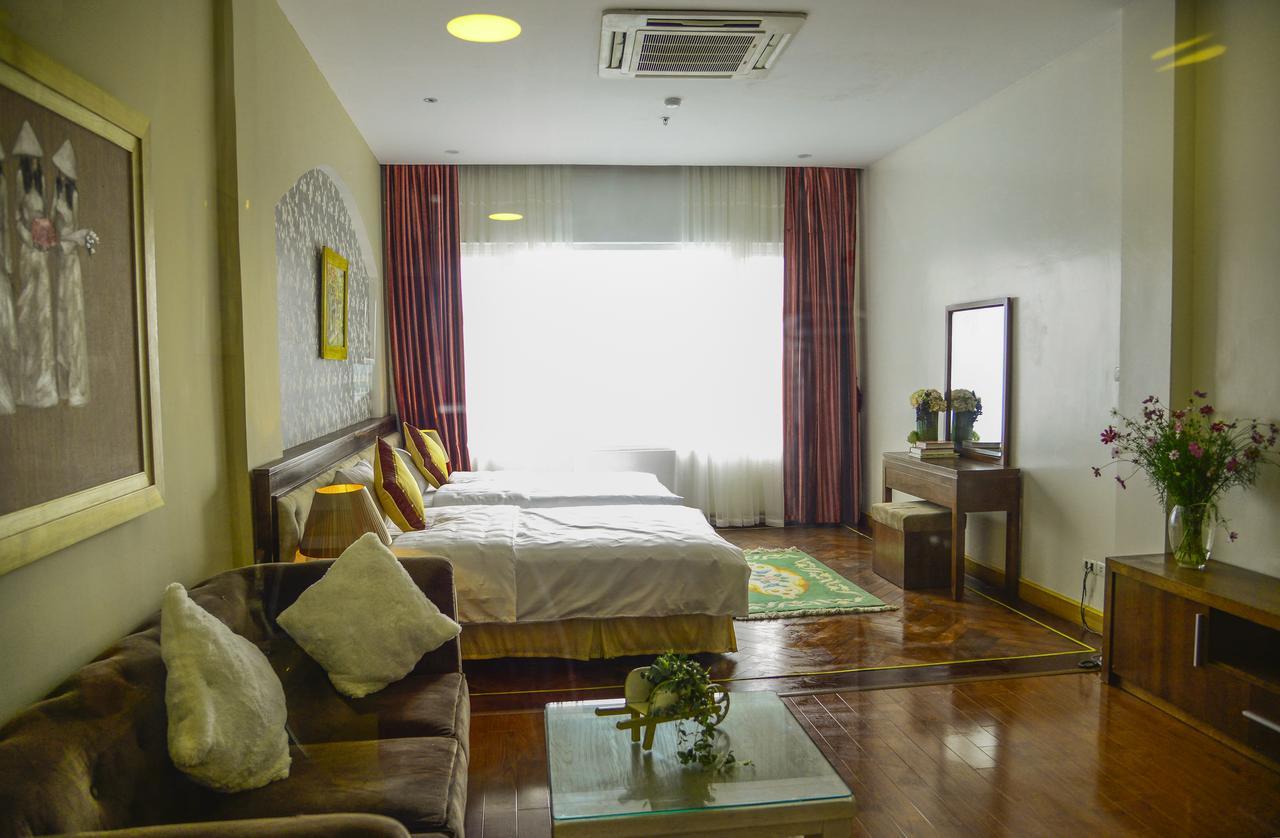 Sunrise Suites Hotel Hanoi Bagian luar foto