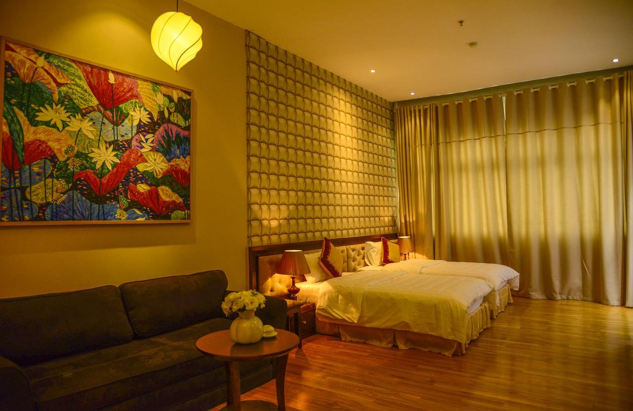 Sunrise Suites Hotel Hanoi Bagian luar foto