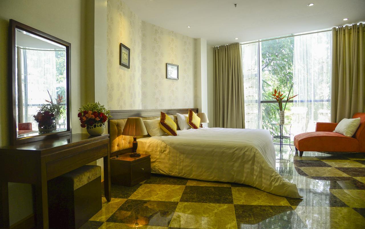 Sunrise Suites Hotel Hanoi Bagian luar foto