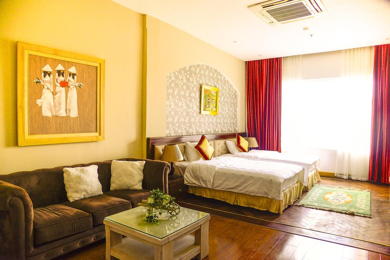 Sunrise Suites Hotel Hanoi Bagian luar foto